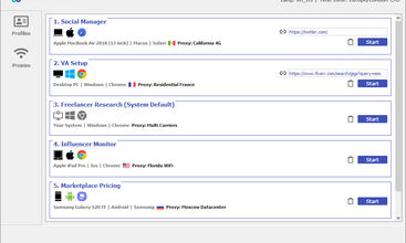 HydraProxy screenshot