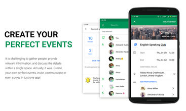 Eventssion screenshot