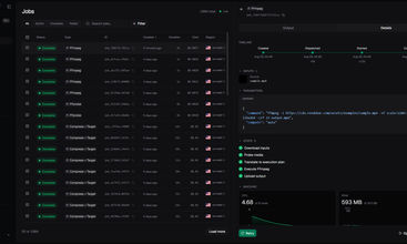 Rendobar screenshot