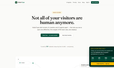VisitorType screenshot