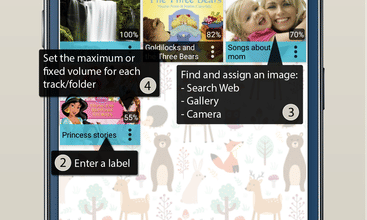 Toddler's Audio Player screenshot