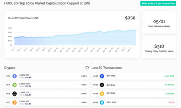 HodlBot screenshot