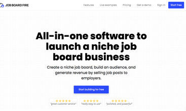 Job Board Fire screenshot