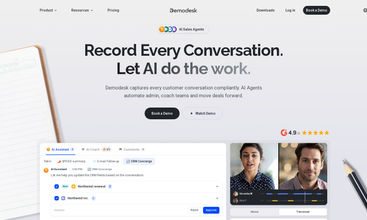 Demodesk screenshot
