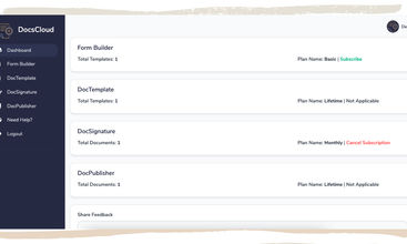 DocsCloud screenshot