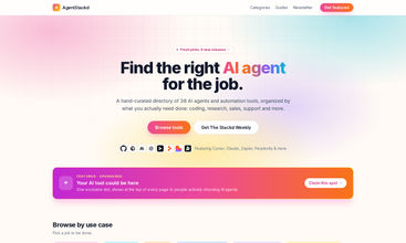 AgentStackd screenshot
