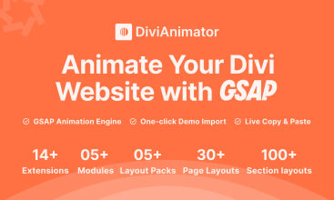 DiviAnimator screenshot