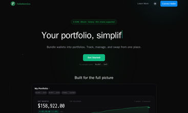Folionomics screenshot