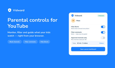 Vidward screenshot