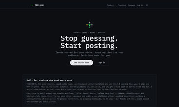 TINS HUB screenshot