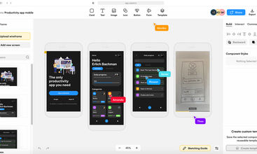 Uizard screenshot