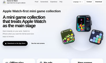 Games for Watch screenshot