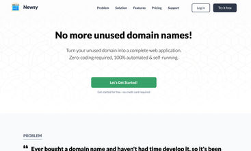Newsy screenshot
