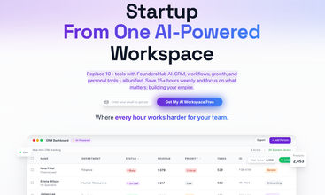 Foundershub AI screenshot
