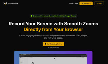 Zoomify Studio screenshot