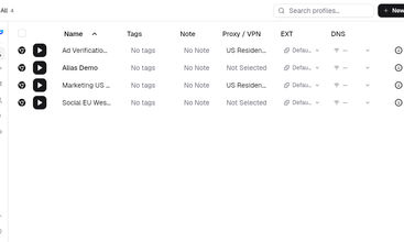 Alias Browser screenshot