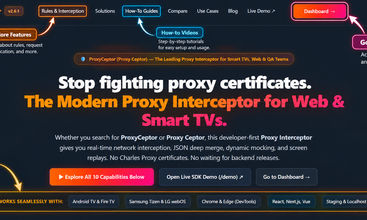ProxyCeptor screenshot