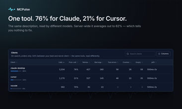 MCPulse screenshot