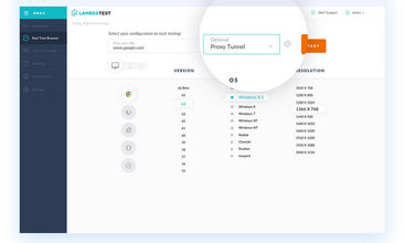LambdaTest screenshot