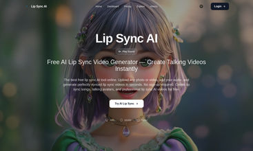 Lip Sync AI screenshot
