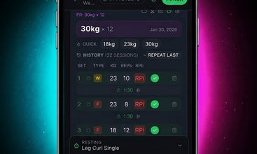 FitLog X Tracker screenshot