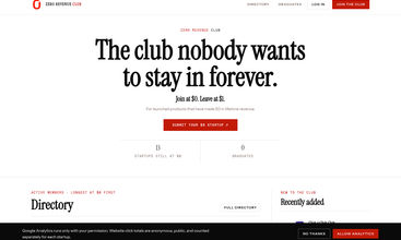 Zero Revenue Club screenshot