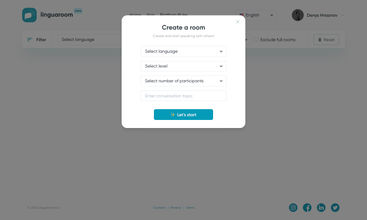 Linguaroom screenshot