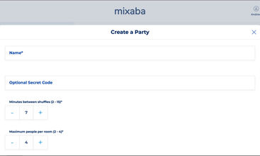 Mixaba screenshot
