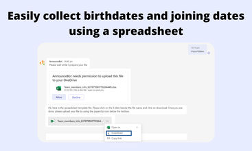 AnnounceBot screenshot