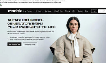 Modelia screenshot