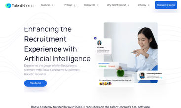 TalentRecruit Software screenshot