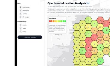 Opentrends screenshot