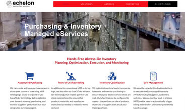 Echelon Supply Chain Solutions screenshot