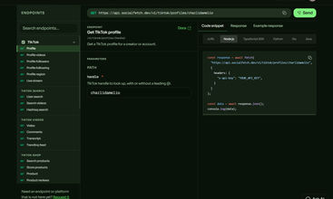 Social Fetch screenshot