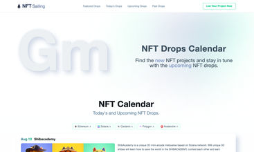 NFT Sailing screenshot