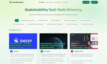 GreenTechStack screenshot