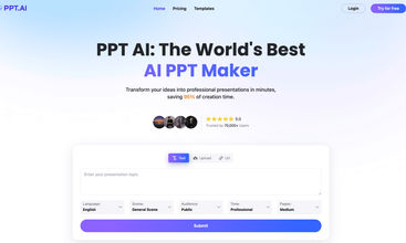 PPT AI screenshot