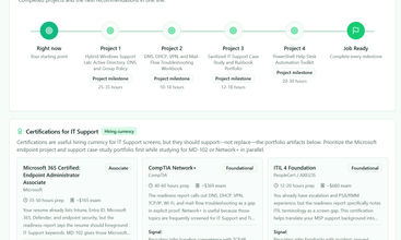 Projects2Jobs AI screenshot