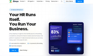 Zimyo screenshot