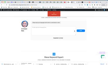 AI content boss screenshot