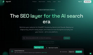 AgentFi - Metabay screenshot