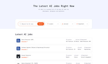 AI Jobs screenshot