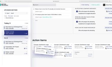MeetingForGoals screenshot