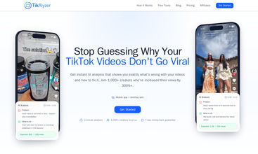 TikAlyzer screenshot