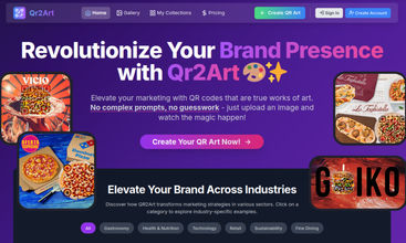 Qr2Art screenshot