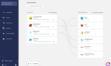 RudderStack screenshot