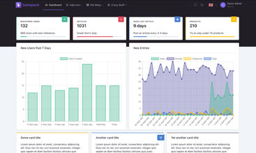 Backpack for Laravel screenshot