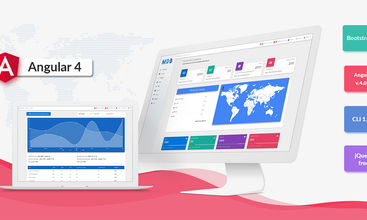 Material Design for Bootstrap 4 screenshot