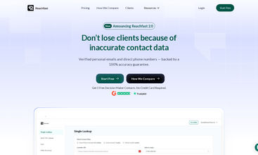 Reachfast.ai screenshot