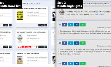 Swipebucket screenshot